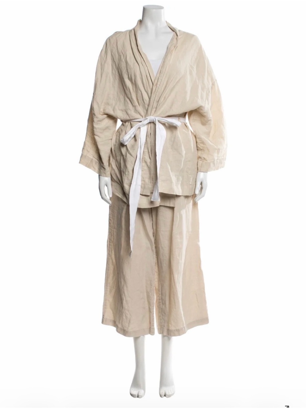 Deiji studios pants and kimono set
